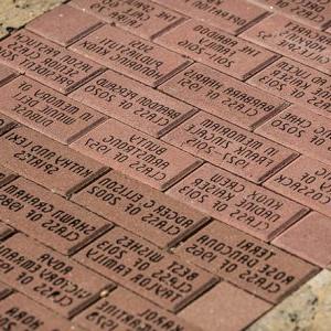Engraved Bricks